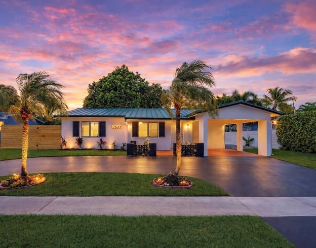 2633 NW 9th Lane, sold in Bonie Villas, Wilton Manors, FL