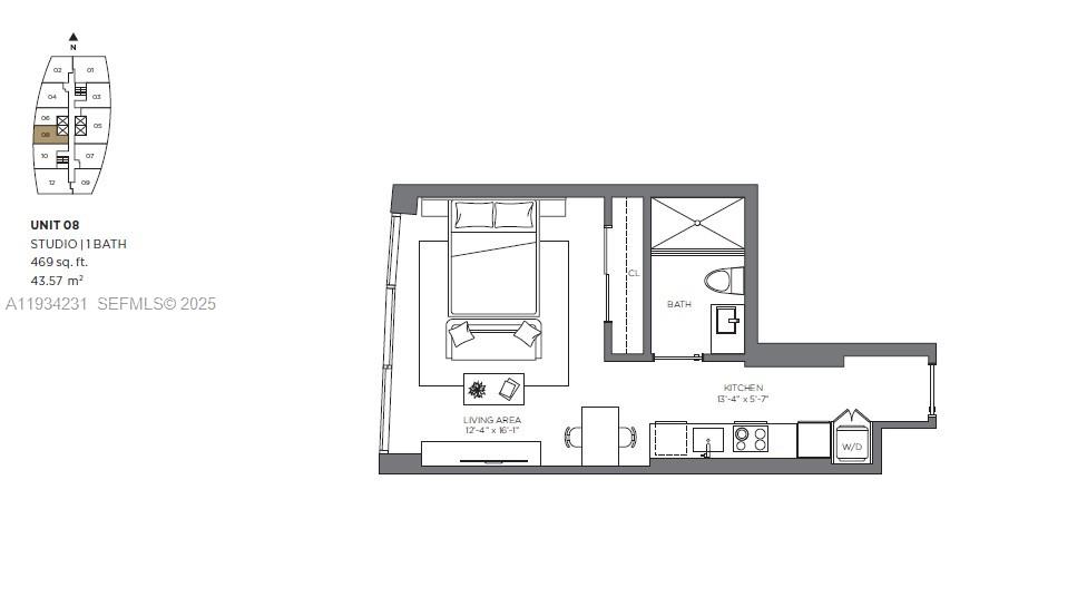 225 N Miami Avenue 1708, Miami, FL 33128, Miami