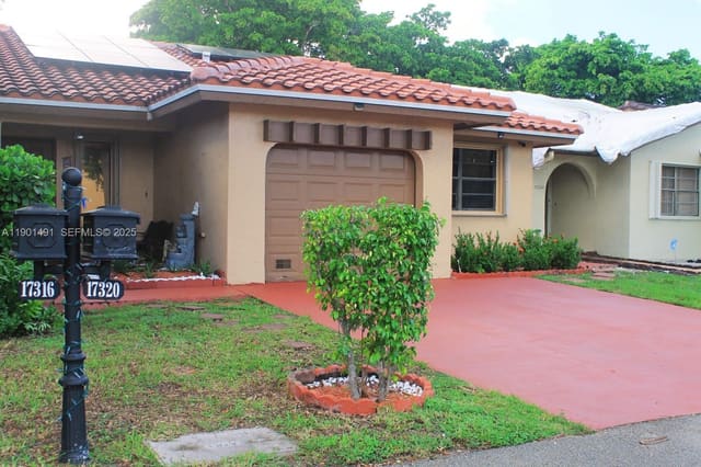 17320 NW 66th Place, sold in The Moors Townhouses, Hialeah, FL