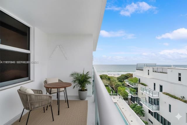 9511 Collins Avenue 606, sold in 9500 Oceans Condo, Surfside, FL