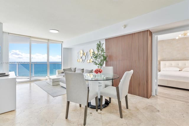 16699 Collins Avenue 2301, sold in La Perla Condo, Sunny Isles Beach, FL