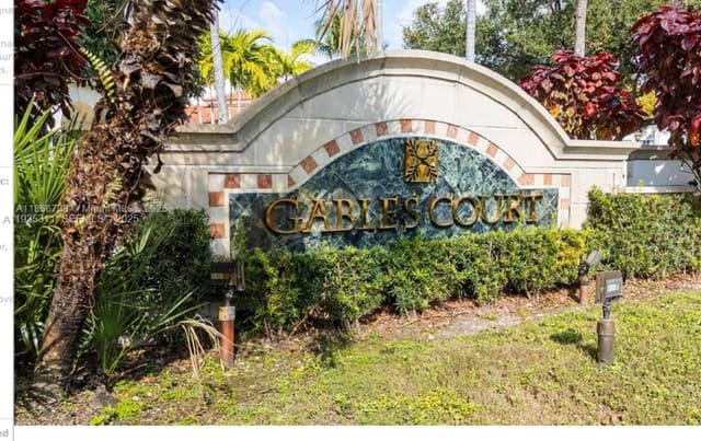 6851 SW 44th Street 308, sold in Gables Court Condo, Miami, FL