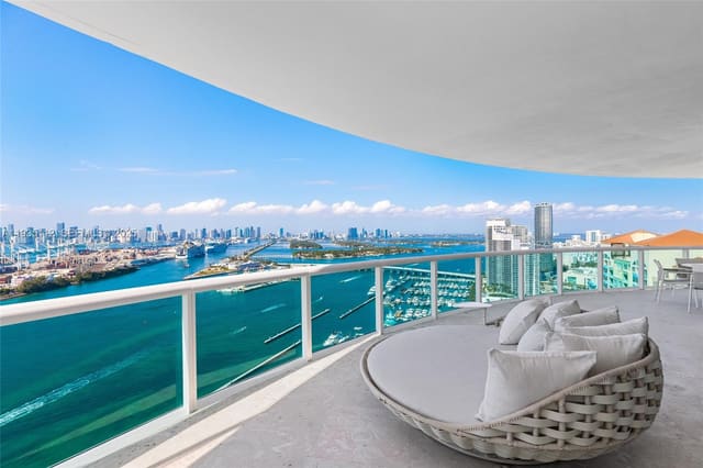 1000 S Pointe Drive 3501, sold in Murano At Portofino, Miami Beach, FL