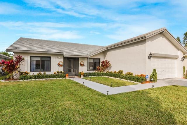 6413 Casabella Lane, sold in Camino Woods, Boca Raton, FL