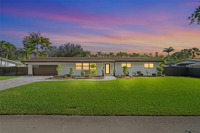 8360 SW 148th Drive, sold in Mangowood, Palmetto Bay, FL