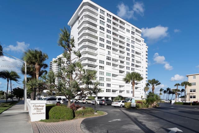 1012 N Ocean Boulevard 1507, sold in Century Plaza Condo, Pompano Beach, FL