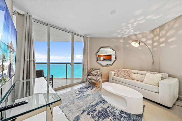 16699 Collins Avenue 4109, sold in La Perla Condo, Sunny Isles Beach, FL