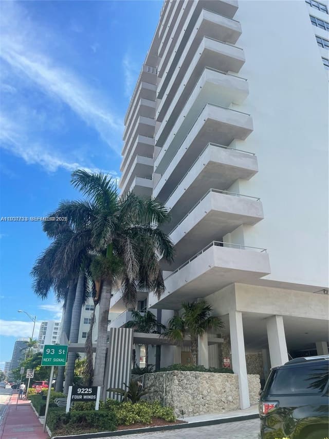 9225 Collins Avenue 307, sold in Four Winds Condo, Surfside, FL