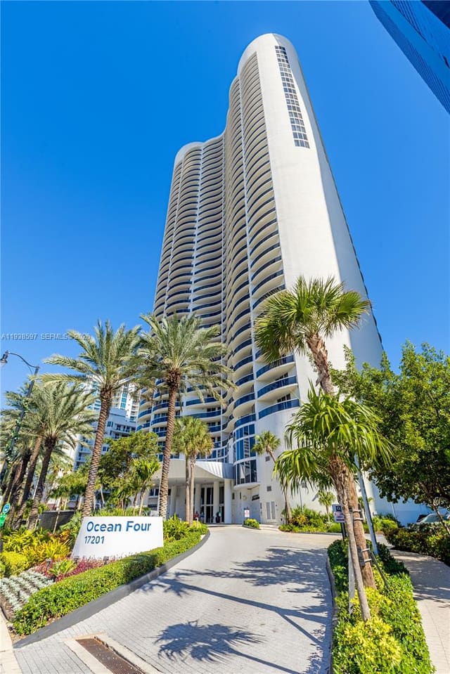 17201 Collins Avenue 2006, sold in Ocean Four Condo, Sunny Isles Beach, FL