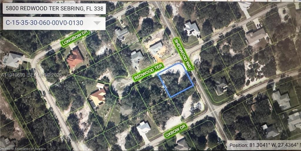 5800 Redwood Terrace, Sebring, FL 33876, Sebring