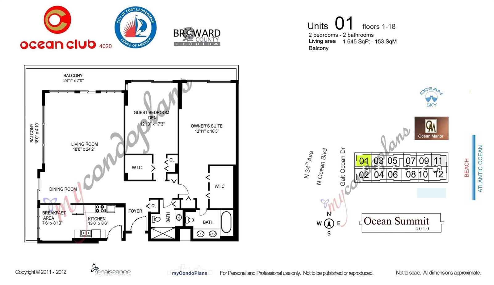 4020 Galt Ocean Drive 1001, Fort Lauderdale, FL 33308 photo 24