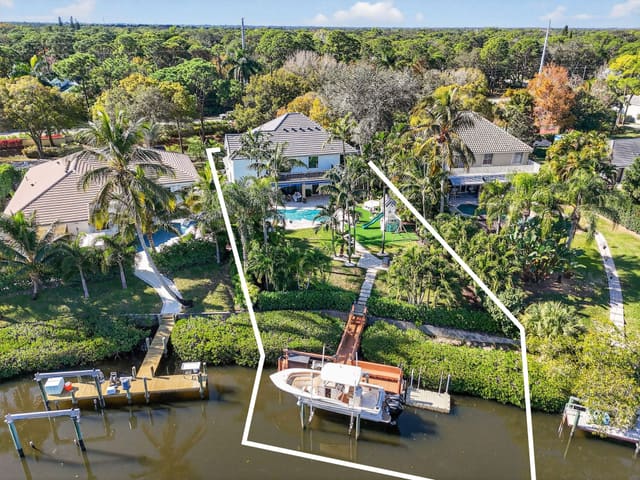 19954 Loxahatchee Pointe Drive, sold in Loxahatchee Pointe, Jupiter, FL