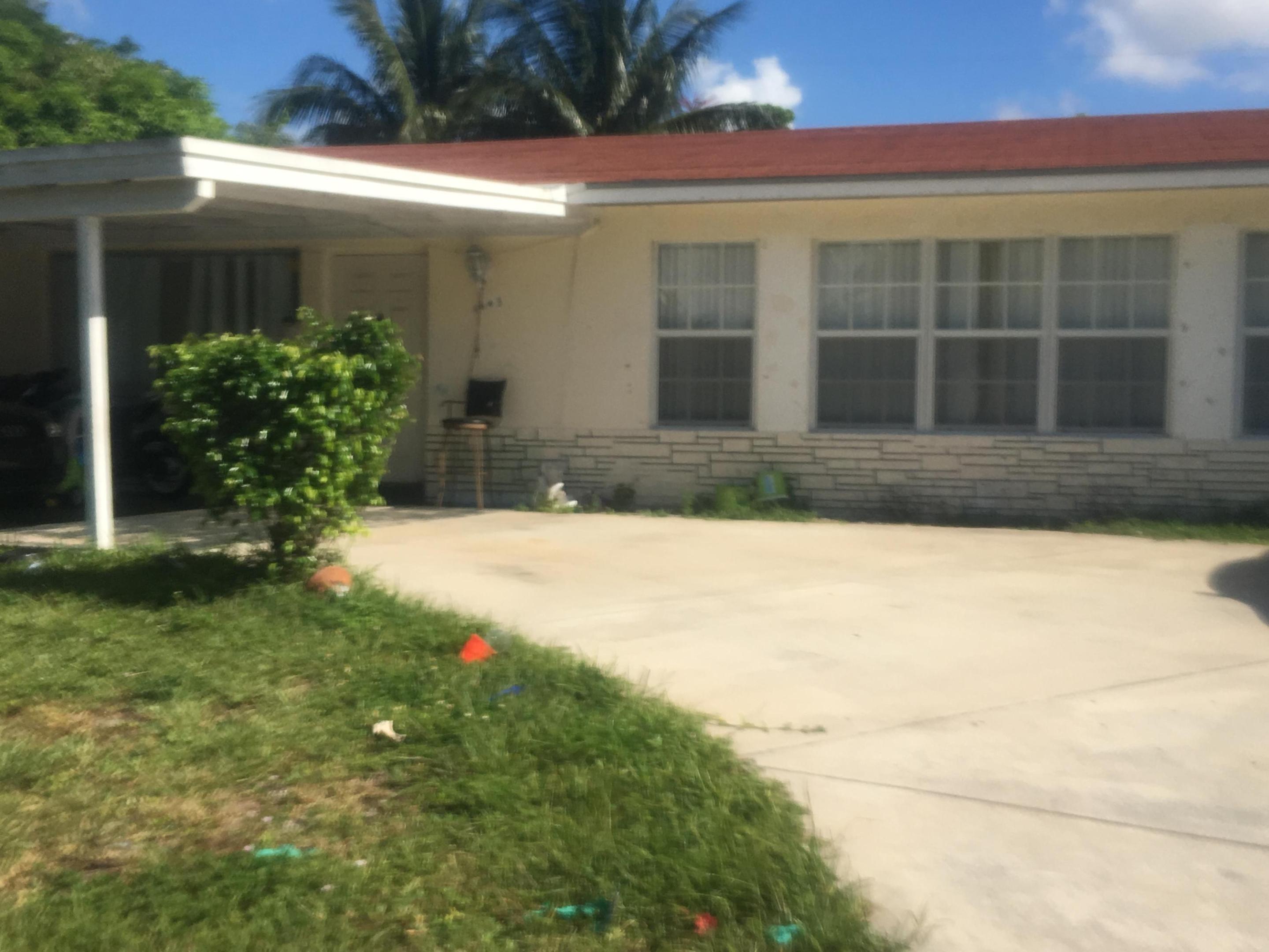 1643 44th Street, West Palm Beach, FL 33407, West Palm Beach