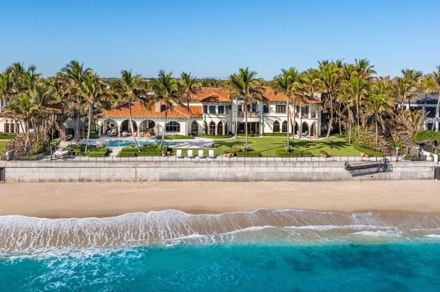 820 S Ocean Boulevard, sold in Hypoluxo Beach Map, Manalapan, FL