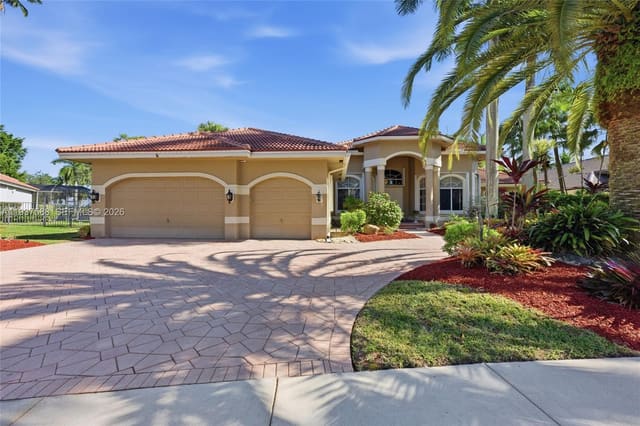 2442 Poinciana Court, sold in Sector 7 -, Weston, FL