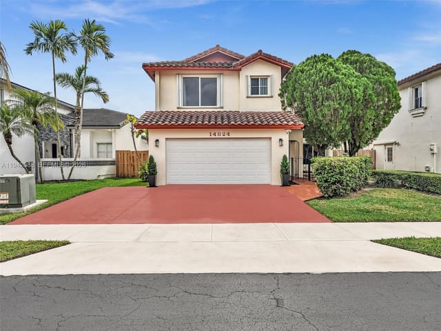 14824 SW 112th Street, sold in Sunfish At The Hammocks, Miami, FL