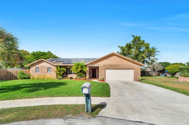 1191 NW 77th Avenue, sold in Marcano Estates, Plantation, FL