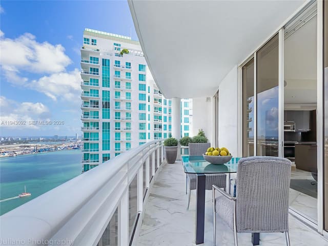 901 Brickell Key Boulevard 3407, sold in Carbonell Condo, Miami, FL