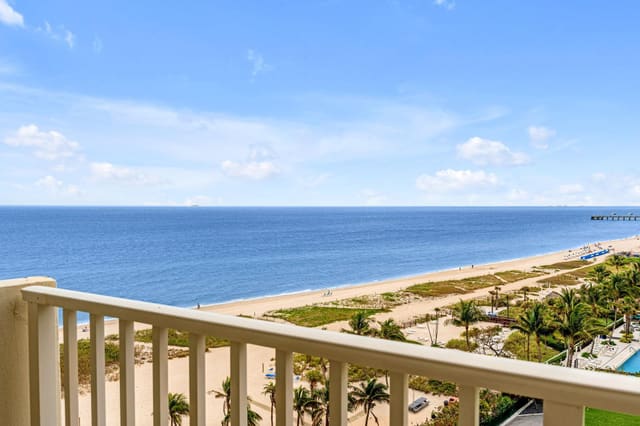 750 N Ocean Boulevard 1002, sold in Admiralty Towers Condominium, Pompano Beach, FL