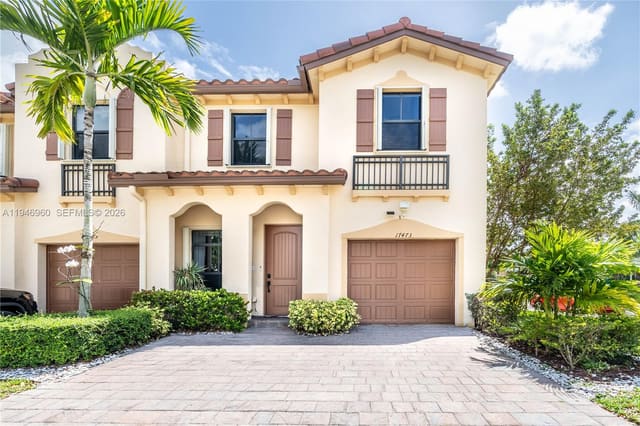 17473 SW 153rd Path, sold in Venetian Parc West, Miami, FL
