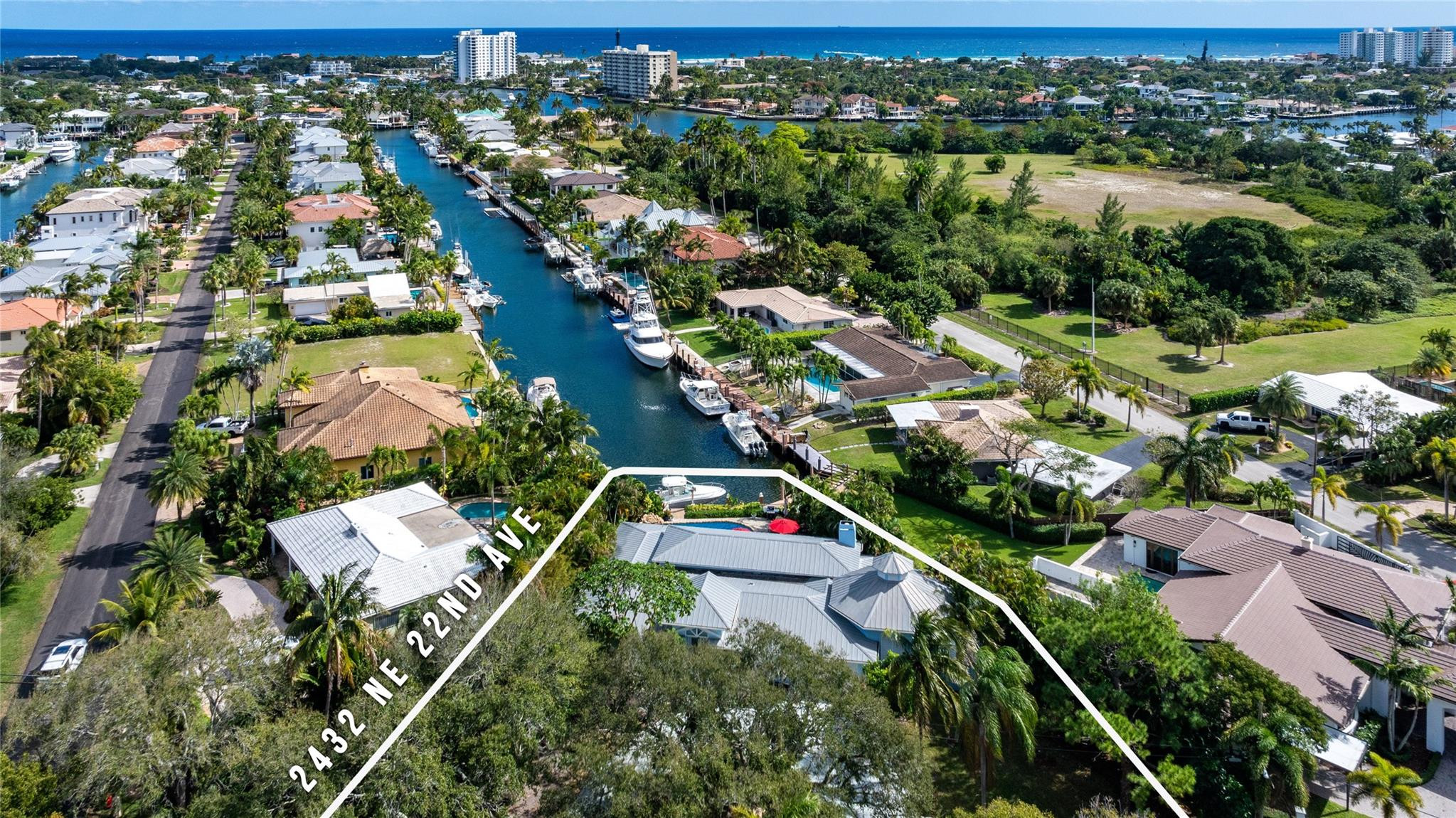 2432 NE 22nd Avenue, Lighthouse Point, FL 33064, Lighthouse Point