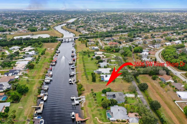 2606 SW River Shore Drive, sold in South River Shores, Port St Lucie, FL