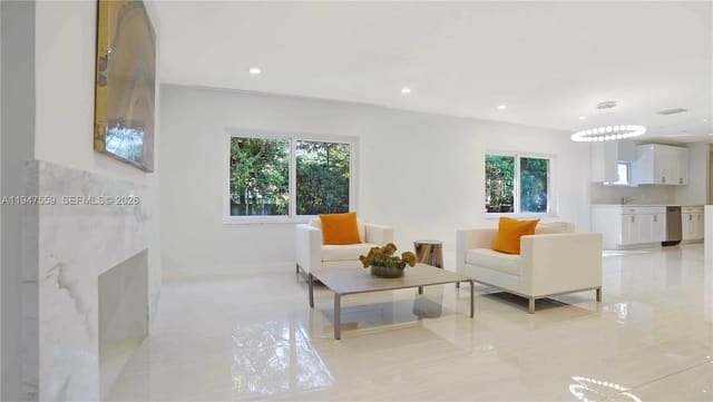 7710 Beachview Drive, sold in North Bay Island, North Bay Village, FL
