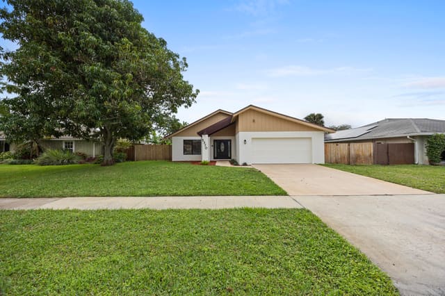 5370 Plains Drive, sold in Springhill 2, Lake Worth, FL