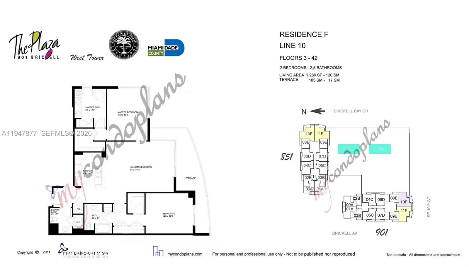 951 Brickell Avenue 1110, Miami, FL 33131 photo 29