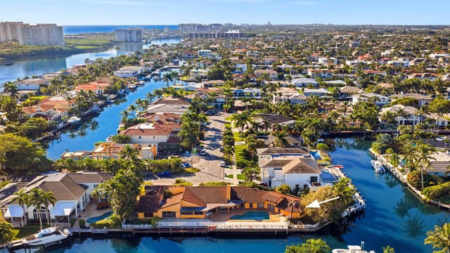 7401 NE Bay Cove Court, sold in Boca Bay Colony, Boca Raton, FL