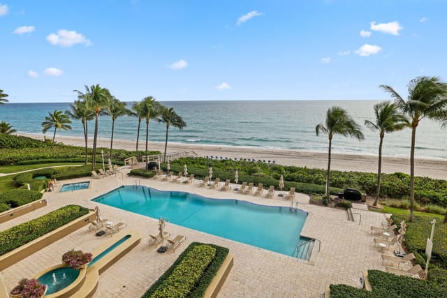 1063 Hillsboro Mile Hillsboro Mile 404, sold in Ocean Grande Beach & Marina, Hillsboro Beach, FL