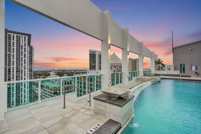 350 SE 2nd Street 1250, sold in 350 Las Olas Place Condo, Fort Lauderdale, FL