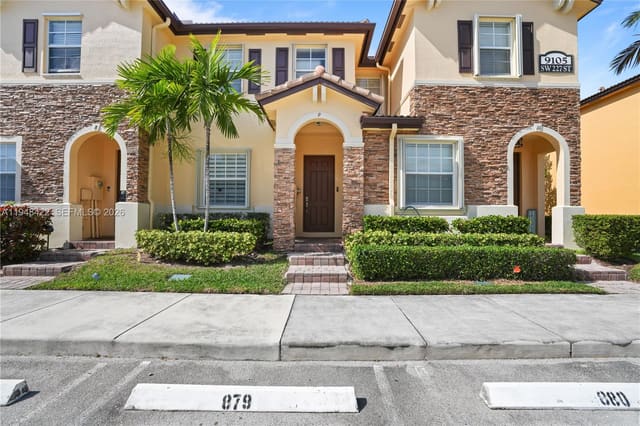 9105 SW 227th Street 9, sold in Lakes By The Bay Eve Repl, Cutler Bay, FL