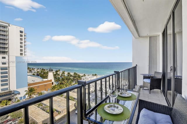 322 Buchanan Street 1108, sold in Crystal Tower, Hollywood, FL