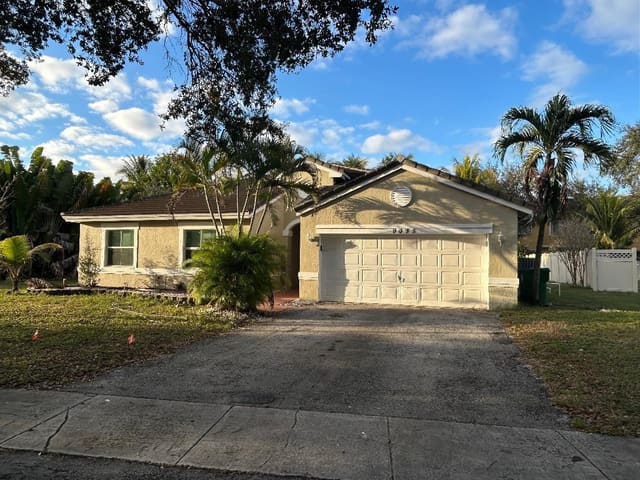 9095 SW 20th Street, sold in Prosper Pointe, Miramar, FL