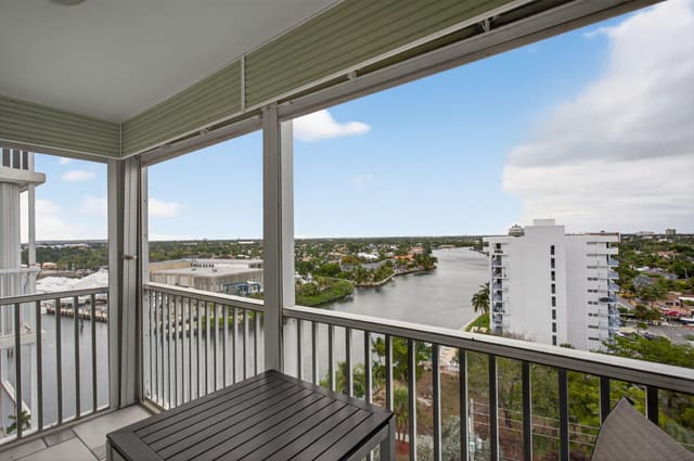 1505 N Riverside Drive 1107, sold in Intracoastal Tower, Pompano Beach, FL