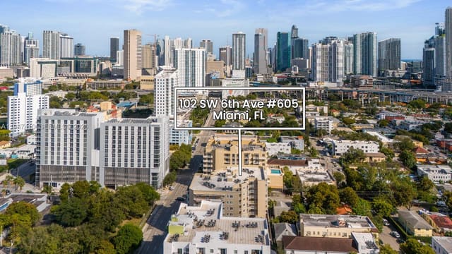 102 SW 6th Avenue 605, sold in The Citadel, Miami, FL
