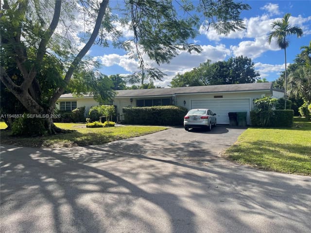 10700 SW 72nd Court, sold in Shane Estates, Pinecrest, FL
