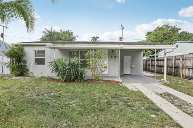 5409 N Andrews Avenue, sold in North Andrews Terrace Fir, Fort Lauderdale, FL