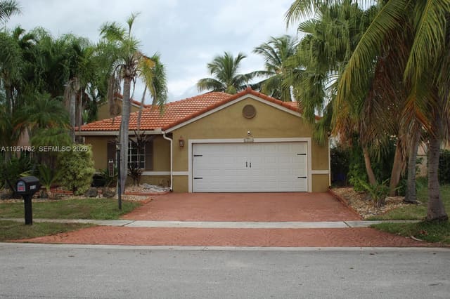 18801 NW 5th Street, sold in Ameritrail Section Two, Pembroke Pines, FL