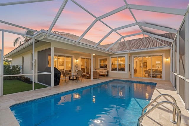 9061 Cypress Hollow Drive, sold in Cypress Hollow, Palm Beach Gardens, FL