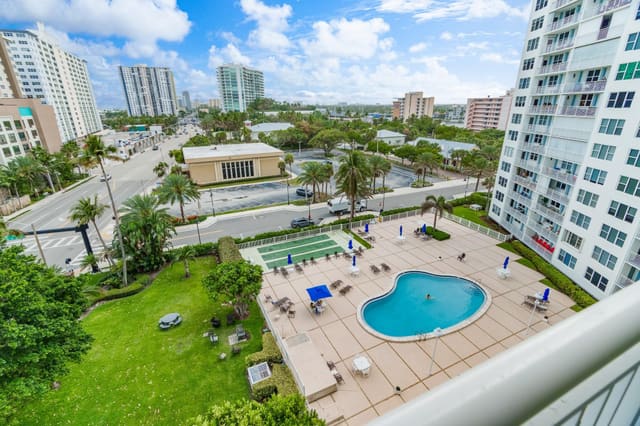 201 N Ocean Boulevard 804, sold in Granada House Condominium, Pompano Beach, FL