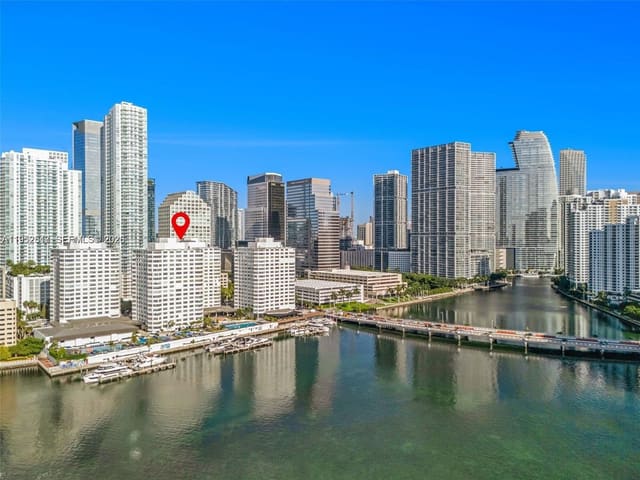 905 Brickell Bay Drive 931, sold in Four Ambassadors Condo Ph, Miami, FL