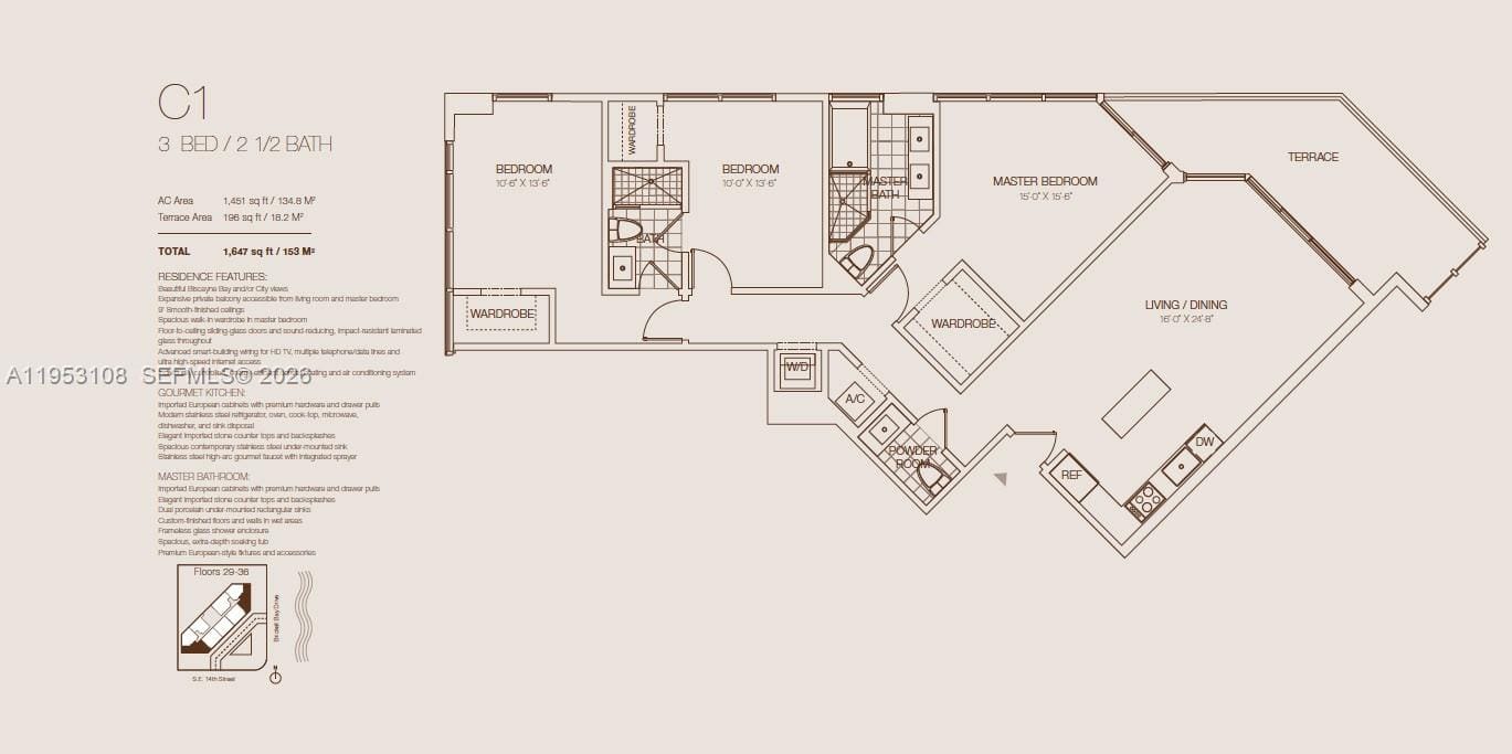 1300 Brickell Bay Drive 3302, Miami, FL 33131 photo 12