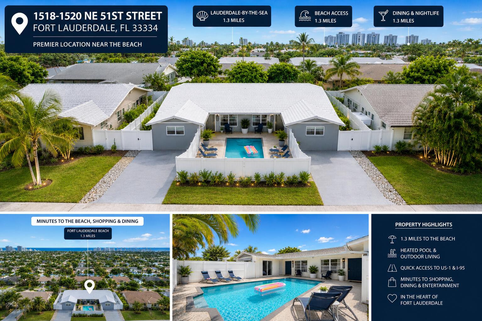 1518-1520 NE 51st Street, Fort Lauderdale, FL 33334, Fort Lauderdale