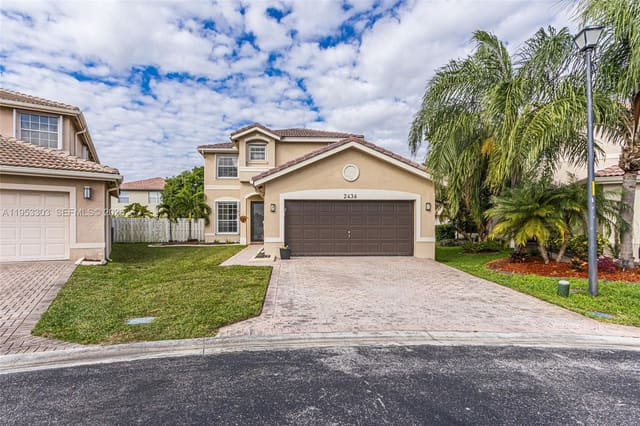 2436 SW 162nd Terrace, sold in Silver Shores (Parcels A, Miramar, FL