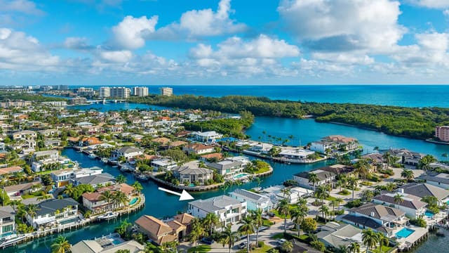 721 NE Marine Drive, sold in Blue Inlet, Boca Raton, FL