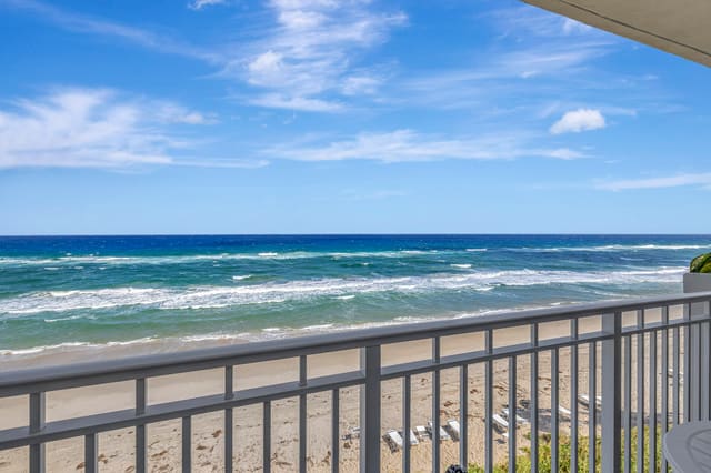 3215 S Ocean Boulevard 412, sold in Ambassadors V North Condo, Highland Beach, FL
