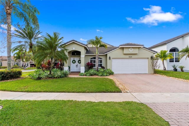 1024 NW 184th Way, sold in Chapel Lake Estates, Pembroke Pines, FL