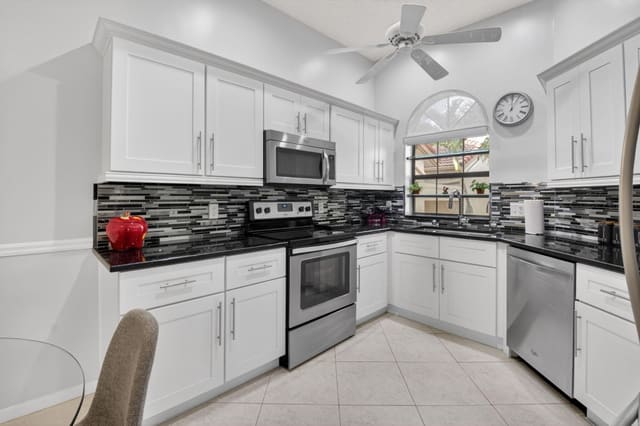 5195 Europa Drive L, sold in Platina Diamante Village, Boynton Beach, FL
